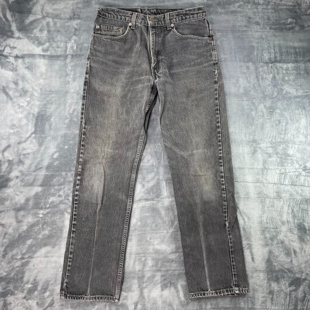 Vintage Levi's 505 Jeans Mens 33x32 (Fits 32x30) Black Regular Straight Canada